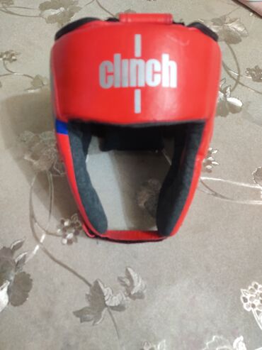Шлемы: Шлем clinch с печатью olimp
размер L