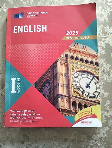 Testlər: İngilis dili Testlər 11-ci sinif, DİM, 1-ci hissə — 1