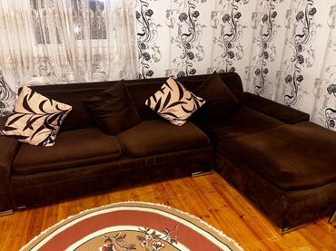 e herfi şekilleri: Угловой диван, Б/у, Ткань