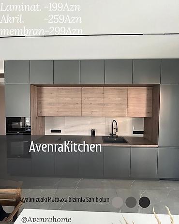 sud ceken: Sifarişlə mətbəx dəsti, Özü çəkən petlələr, Sadə laminat, Kredit var, Pulsuz çatdırılma, Rayonlara çatdırılma, Ödənişli çatdırılma — 3