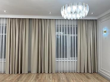 Шторы и занавески: Портьера, Светонепроницаемая, С карнизом в комплекте, С кистями, Изготовление на заказ, Новый, Для балкона, Для дачи, Для детской — 2