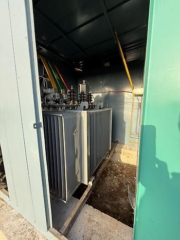 Силовые трансформаторы: Масляный силовой трансформатор с радиаторными панелями охлаждения — 19