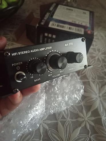 sn tv: Hi-Fi Stereo Audio Gücləndirici — Model AK-270 Xüsusiyyətlər: - Hi-Fi — 3