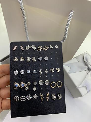 Серебряные серьги: Серебряные серьги, Проба 925, Женские, Новый — 12