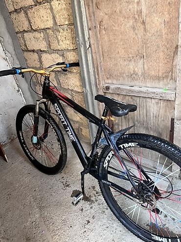 teker velosiped: Sport Time dağ velosipedi - Çərçivə: yüngül ərintidən, hardtail — 5