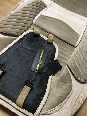 Чехлы и накидки на сиденья: Чехлы Тканевые, цвет - Бежевый, Новый, Самовывоз, Бесплатная доставка, Платная доставка — 14