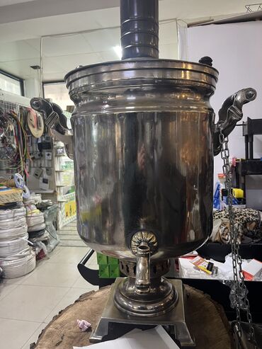 Samovarlar: İşlənmiş Od Samovar, 10-dan çox l, Ünvandan götürmə, Ödənişli çatdırılma, Rayonlara çatdırılma