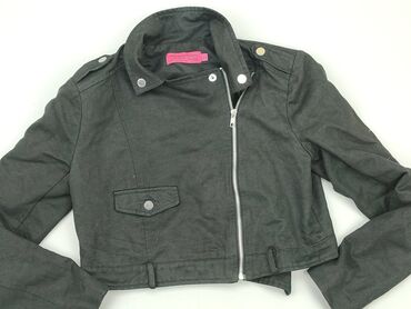 krótkie skórzane spódnice: Leather jacket, Boohoo, M (EU 38), condition - Very good