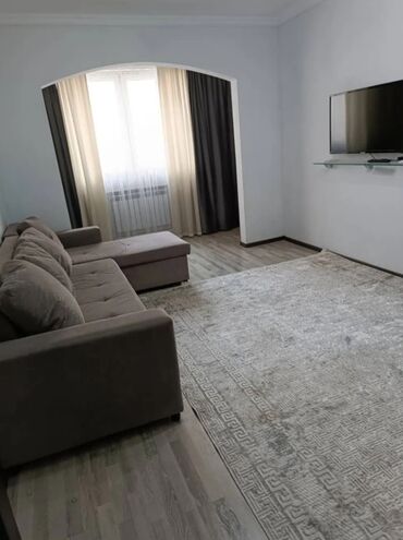 аренда квартир на иссык куле: 1 бөлмө, 45 кв. м, 106-серия жакшыртылган, 2 кабат, Евроремонт