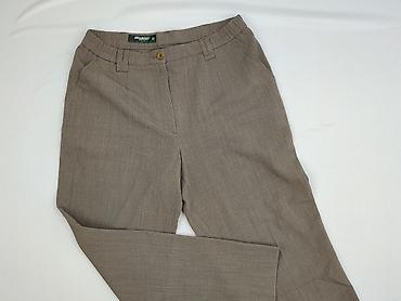 taupe: Spodnie materiałowe damskie, rozmiar M — 1