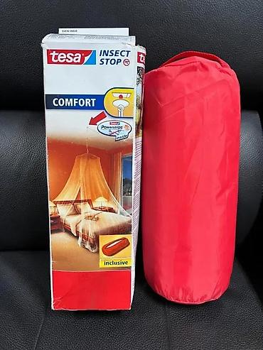 lavanda sadnice: Tesa Insect Stop Comfort – mreža za komarce za krevet (baldahin) - — 7