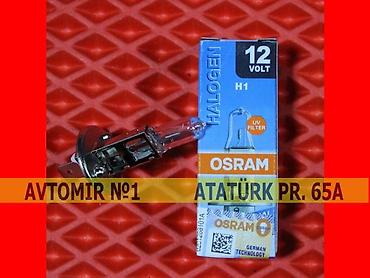 Aksesuarlar və tüninq: Osram lampa h1 🚙🚒 ünvana və bölgələrə ödənişli çatdırılma 💳birkart — 1