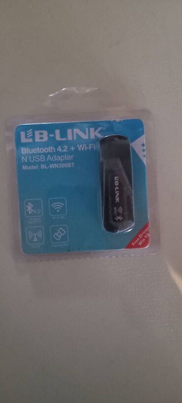 Modemlər və şəbəkə avadanlıqları: Wi-Fi və Bluetooth kartı pc və noutbuklar üçün Göyçaydadır whatsapp