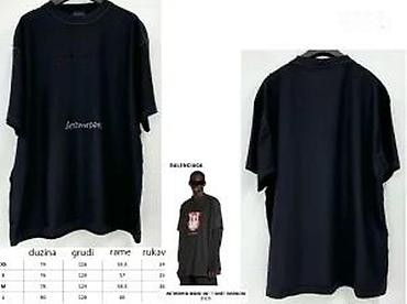 Majice: Men's T-shirt Balenciaga, bоја - Siva — 16