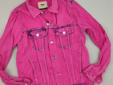 daysie spodnie woskowane: Bershka, Kurtka jeansowa damska, rozmiar L