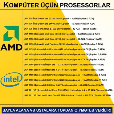 Prosessorlar: Prosessor Intel Core i3 Kompüter üçün Prosessorlar, İşlənmiş -da lalafo.az — 2 Prosessorlar: Prosessor Intel Core i3 Kompüter üçün Prosessorlar, İşlənmiş — 2