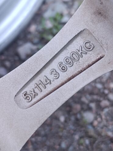 Диски: Литые Диски R 15 Weds, Комплект, отверстий - 5, Б/у — 16