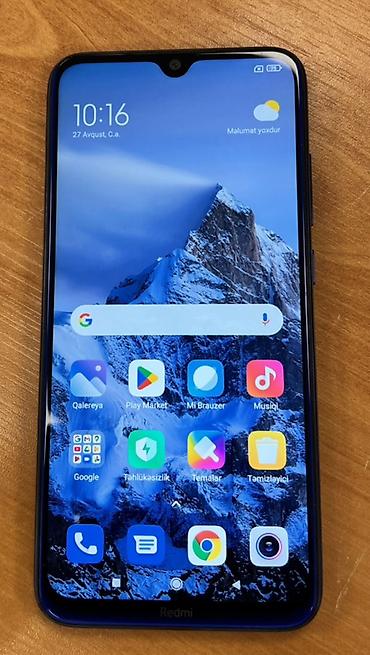 Redmi Note 8, 32 GB, rəng - Mavi, Barmaq izi