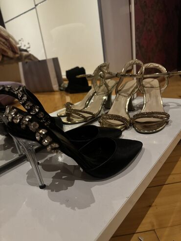 qadın krosovkaları yay üçün: Tuflilər, Asos, Ölçü: 38, rəng - Qara, İşlənmiş