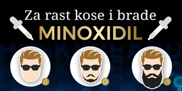 cetka za ispravljanje kose: Minoxidil sprej za ponovni rast kose i brade