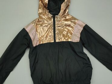 płaszcz trencz czarny: Kurtka przejściowa, Reserved, 12 lat, 146-152 cm, stan - Dobry