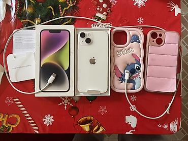 Apple iPhone: IPhone 14, 128 GB, Ağ, Zəmanət, Simsiz şarj, Face ID — 2