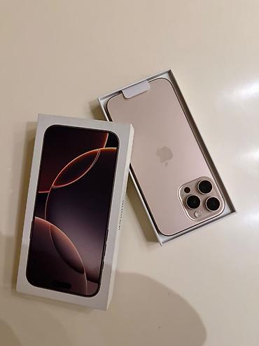 IPhone 17 Pro Max, Desert Titanium, Face ID lalafo.az -da IPhone 17 Pro Max, Desert Titanium, Face ID