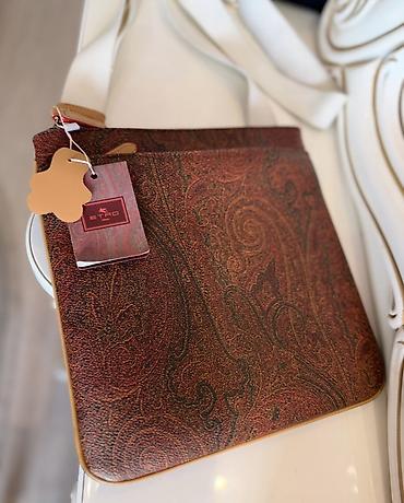 Сумка через плечо Etro с фирменным пейсли-принтом - Формат