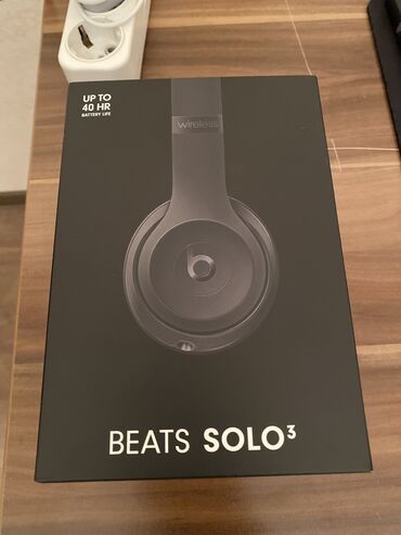 Qulaqcıqlar: İşlənmiş Simsiz (Bluetooth) Qulaqcıqlar, Beats by Dr. Dre, rəng - Qara