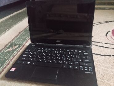 Ноутбук, Acer, 2 ГБ ОЗУ, 12.9 ", Б/у, Для работы, учебы, память HDD