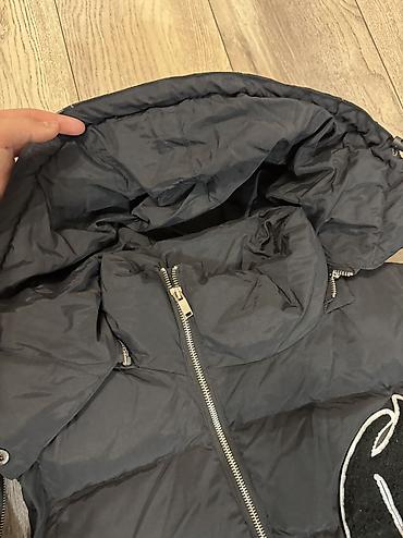 lining s: Пуховик, Короткая модель, Китай, Стеганый, С капюшоном, Оверсайз, S — 5