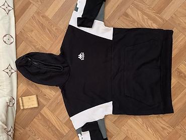nike tech fleec: Мужская толстовка, L, M, Kappa, Б/у, цвет - Черный, Платная доставка, Самовывоз — 1
