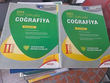 Məhsul: Coğrafiya test topluları dəsti - Nəşriyyat: Dövlət İmtahan