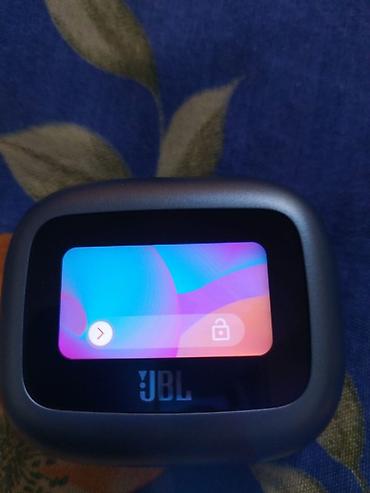 jbl mikrofon: JBL Live Flex TWS qulaqlıqlar - Rəng: mavi - Qutu üzərində — 3