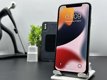 Apple iPhone: IPhone X, Б/у, 64 ГБ, Черный, Чехол, 100 % — 1