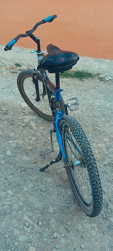 velosiped idman: Orta amarizatırlı dağ tipli velosiped - Rəng: mavi-qara kombinasiyası — 6