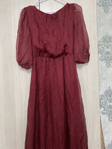 платье 46: Платье, итальянский шелк