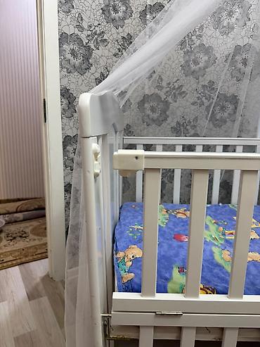 yumru besik: Oğlan üçün, İşlənmiş, Dördbucaq, Beşik, Matras ilə, Yellənmə mexanizmsiz — 4