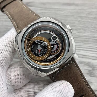 Qol saatları: Yeni, Qol saatı, Sevenfriday, rəng - Qəhvəyi — 2