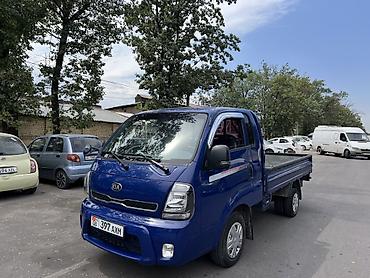 e6 3: Kia Bongo III (однотонный синий мини-грузовик/бортовой) - Кабина на 3 — 2