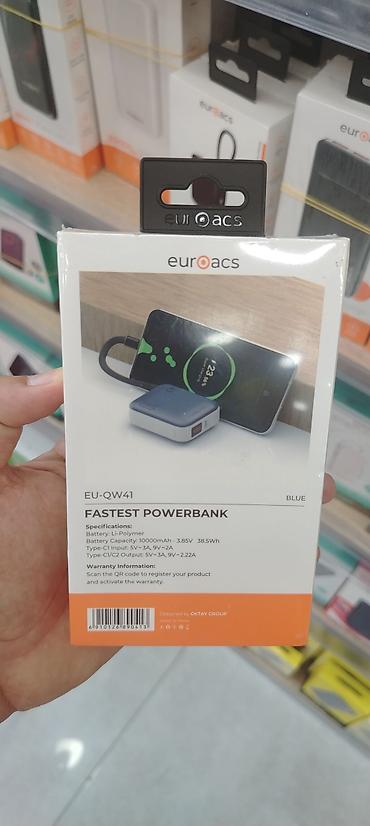 li ion: Euroacs və Joyroom powerbank modelləri 1) Euroacs EU-PB13 – LED — 6