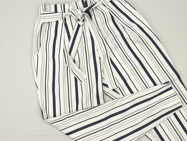 kurtki zimowe damskie stradivarius: Material trousers for women, River Island, size S (EU 36)