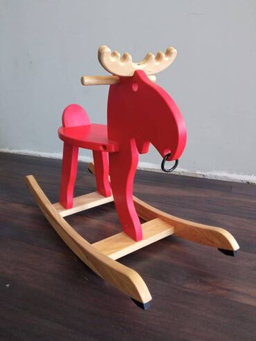 детские лошадки качалки: Продам качалка-лось из IKEA. Хорошее качество. В отличном состоянии