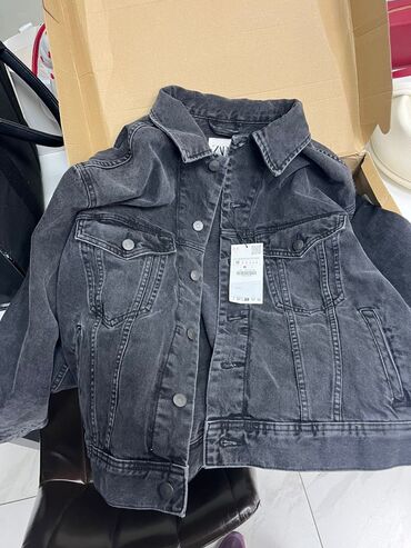джинсовая одежда для девочек: Джинсовая куртка, Осень-весна, M (EU 38)