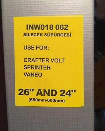 BRISAČI METLICE BRISAČA MERCEDES VANEO - 650 MM / 600 MM | NOVO !