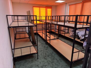 Двухъярусные кровати: Двухъярусная кровать с металлическим каркасом - Прочная стальная рама — 10