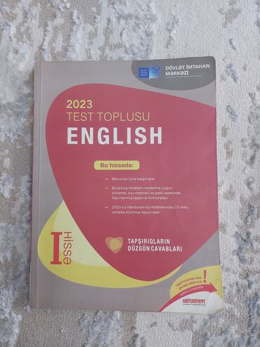 İngilis dili: İngilis dili 11-ci sinif, 2023 il, Pulsuz çatdırılma