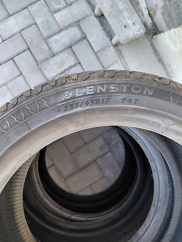 285 2f70 2f17: Продаётся комплект автомобильных шин LENSTON. Лепучка, Протектор 99% — 3