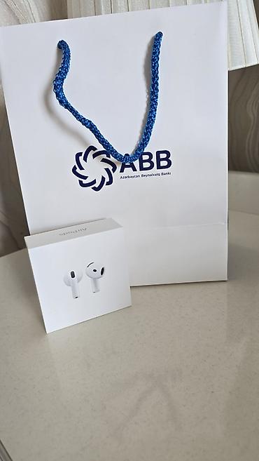 samsung a56 irsad: Original airpods 4. ABB-dən kampaniyada udulub. Qutusu belə açılmayıb — 1