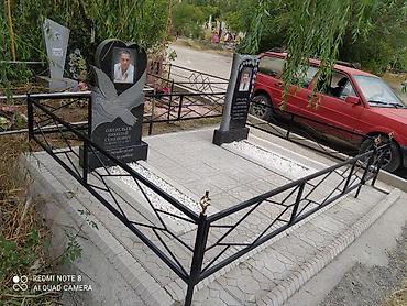 Ритуальные услуги: Изготовление оградок, Изготовление крестов, Изготовление овалов с фото | Металл, Мозаика, Мрамор | Оформление — 11